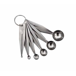 Set uithollepeltjes inox 6-dlg