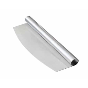 Pizza/deegsnijder inox 35cm