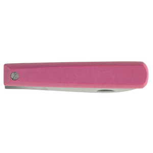 Officemes inklapbaar 8cm rood - effen mes