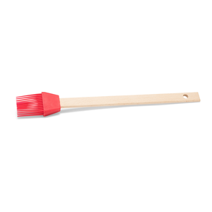 Patisserieborstel silicone rood 27cm