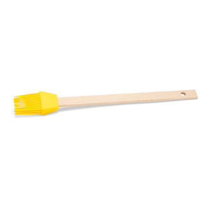 Pinceau en silicone jaune 27cm