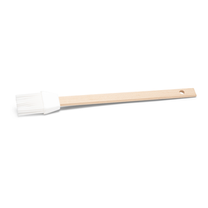 Patisserieborstel silicone wit 27cm