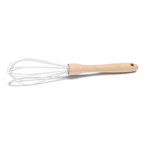 Fouet silicone blanc 30cm