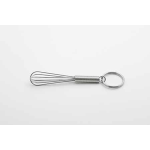 Mini whisk/sleutelhanger 8cm 18/10