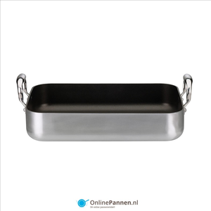 Plat à four aluminium - revetement anti-adhérent 35*24cm