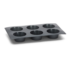 Vorm voor 6 muffins silicone