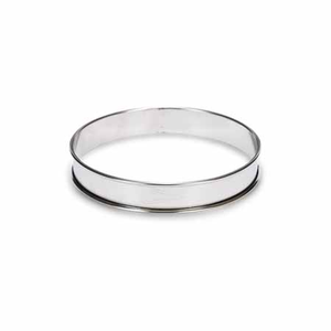 Cercle à tarte inox 12cm ht 2.5cm