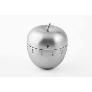 Minuteur pomme inox