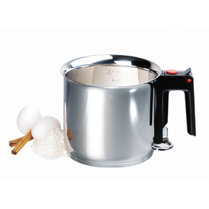 Bain-marie kookpot inox dubbelwandig Ø16 1.5L