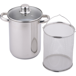 Aspergekoker inox Ø16cm 4L