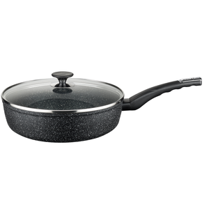 Sauteuse avec couvercle Granit Évolution Ø24cm