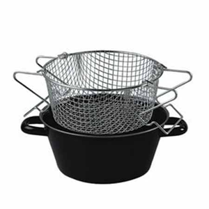 Friteuse avec corbeille Ø24cm 9,7cm hauteur