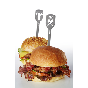 Piques Hamburgers Torro 2pcs. (taureau+axe) *29/05