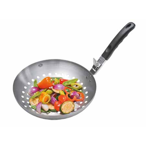 BBQ Wok à légumes avec manche amovible