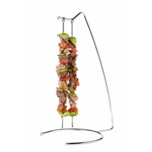 Porte brochettes 2 places + 2 brochettes