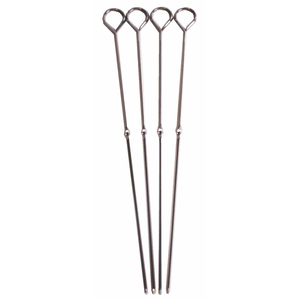 Set de 4 brochettes BBQ 30cm