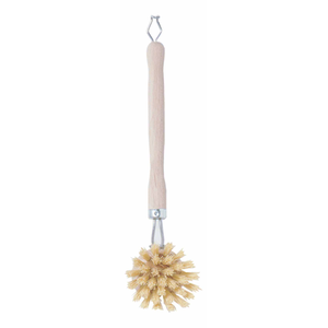 Brosse vaisselle avec poignée en bois