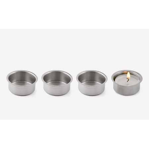 Bols bougie inox lot de 4