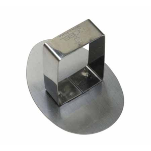 Duwer ei inox 75x52mm