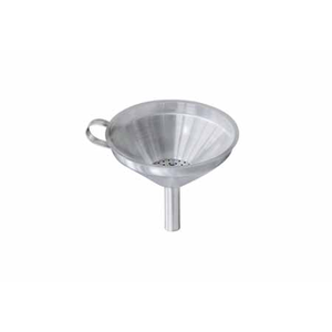 Trechter met filter inox 12xH15cm