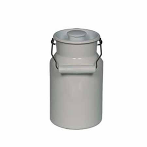 Pot au lait à couvercle 2L blanc