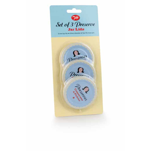 Set de 3 couvercles bocaux 