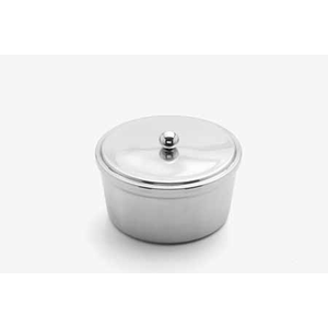 Margarinedoos Ø13cm inox