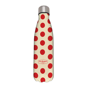 Drinkfles vacuüm 500ml Vintage red dots (chaud et froid)