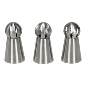 Douilles inox Russe 3pcs.