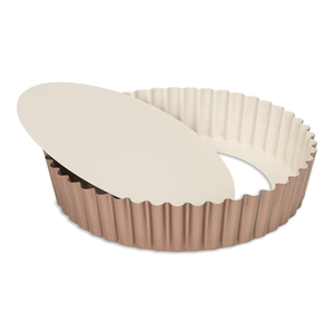 Tourtière ceramic fond mobile Ø25cm - bord haut