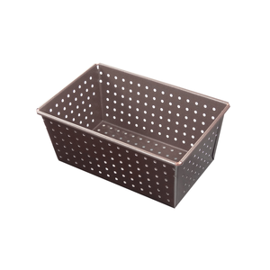 Moule à pain perforé anti-adhérent 16x10x7cm - Dernière pcs