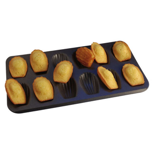 Madeleines-plaat 39.5x20cm 12-dlg.