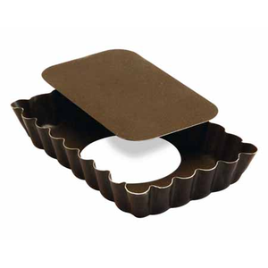 Tartel.rect.can à fond mobile anti-adhérent 12x7,5cm h2cm - Dernière pcs