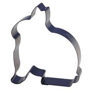 Cercle à tarte lapin inox 9,5cm h3cm