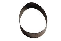 Cercle à tarte oeuf inox 8cm h3cm