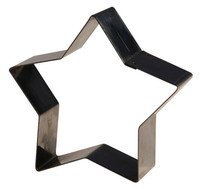 Cercle à tarte étoile inox 8cm h3cm - Dernière pcs