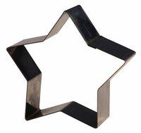 Cercle à tarte etoile inox 18cm h4,5cm - Dernière pcs