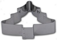 Cercle à tarte sapin de Noël inox 10cm h3cm