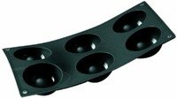 Vorm voor halve bol (7cm) 6dlg silicone (A)