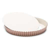 Taartvorm ceramic gekarteld anti-kleef losse bodem Ø30cm - laatste stuks