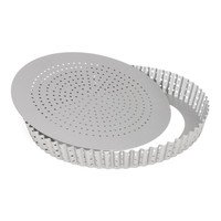 Taartvorm geperforeerd Silver-Top m/losse bodem Ø28cm (A)