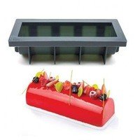 Buche silicone Kerst/Pasen 25x8.5cm