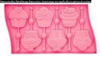 Lollypop cupcakes 6-pièces