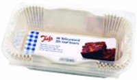 Moules à cake en papier/silicone rectangulaire lot de 40