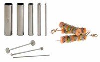 Food designer set van 5 tubes Ø5-10-15-20-25mm - Laatste stuks