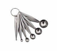 Uithollepeltjes inox 6dlg