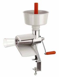 Fruitmolen professioneel voor oa tomaten met rooster 1mm