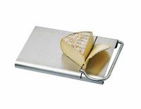 Coupe fromage + plateau en inox à lame - Dernière pcs