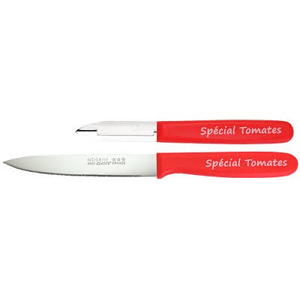 Set 'Tomates' Couteau + Eplucheur tomates