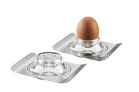 Coquetier lot de 2 inox Brunch (3/6) - Dernière pcs